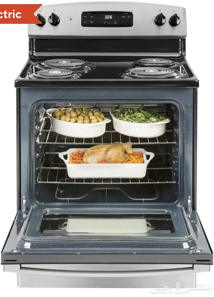 فرن كهربائي جنرال إلكتريك GE شبه جديد 2