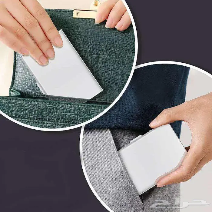 محفطة للبطاقات معدنية المنيوم مكافحة 4