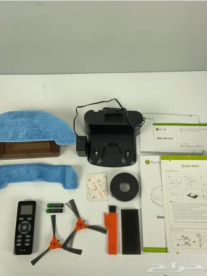 مكنسة وممسحة اثنين في واحد روبوت آلي 4