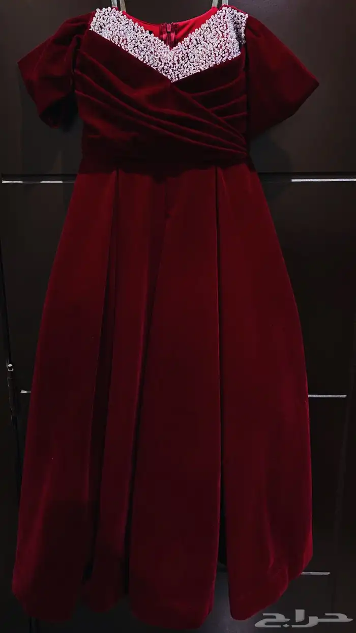 فستان سهره مخمل 1