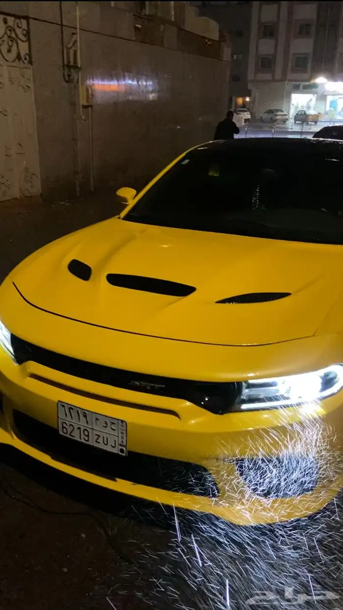 دودج تشارجر 2016 فل كامل اصفر لؤلؤي 16