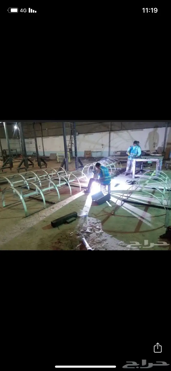 ورشة ومصنع حديد والمنيوم واستيل 64