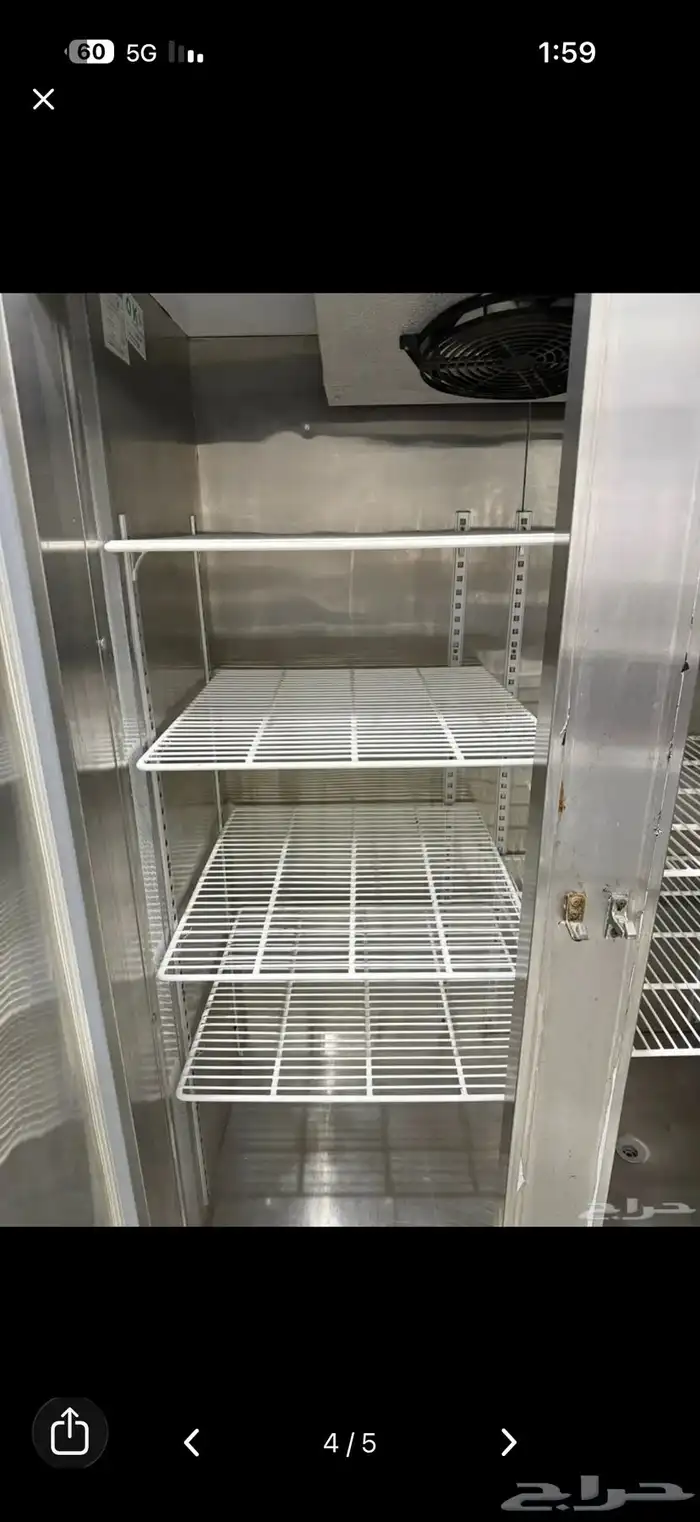 ثلاجه 3 ابوب ستيل للبيع 3
