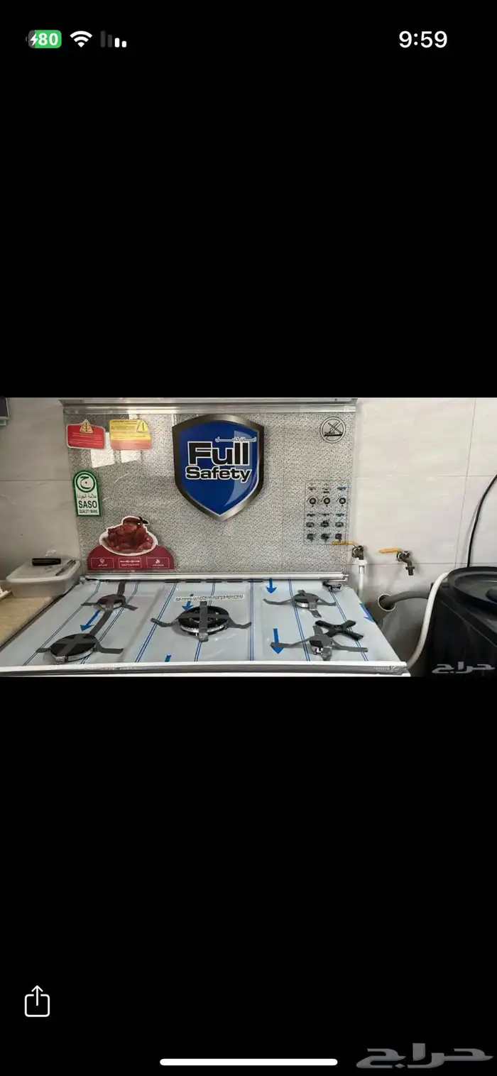 فرن جديد مو مستخدم ابد 0