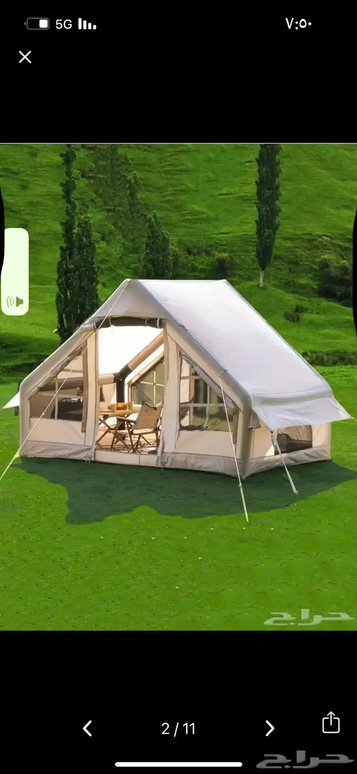 خيمة للبيع لم تستخدم جديده 0