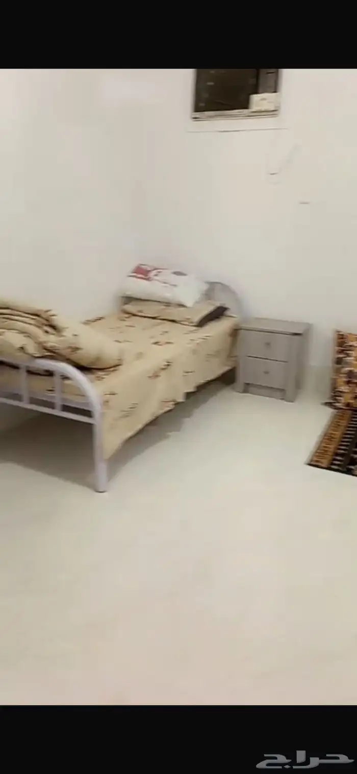 غرفه غرف نظام سويت عزاب مؤثثة امام القاعدة الجوية 8