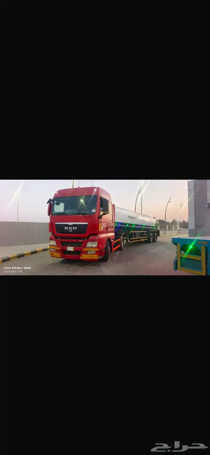 سياره مان 2012 مع السائق للإيجار الشهري 1