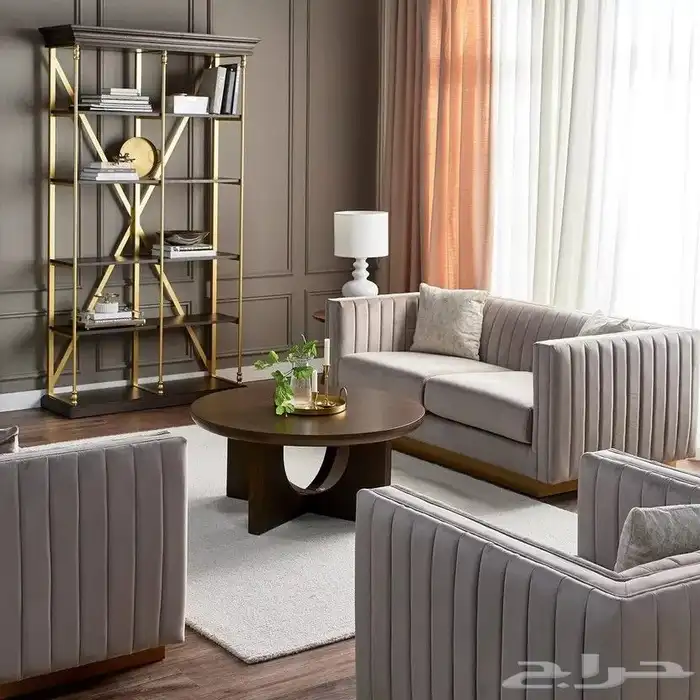 خصم اضافي طقم كنب فاااخر 7 مقاعد واكثر جديد هوم سنتر 0