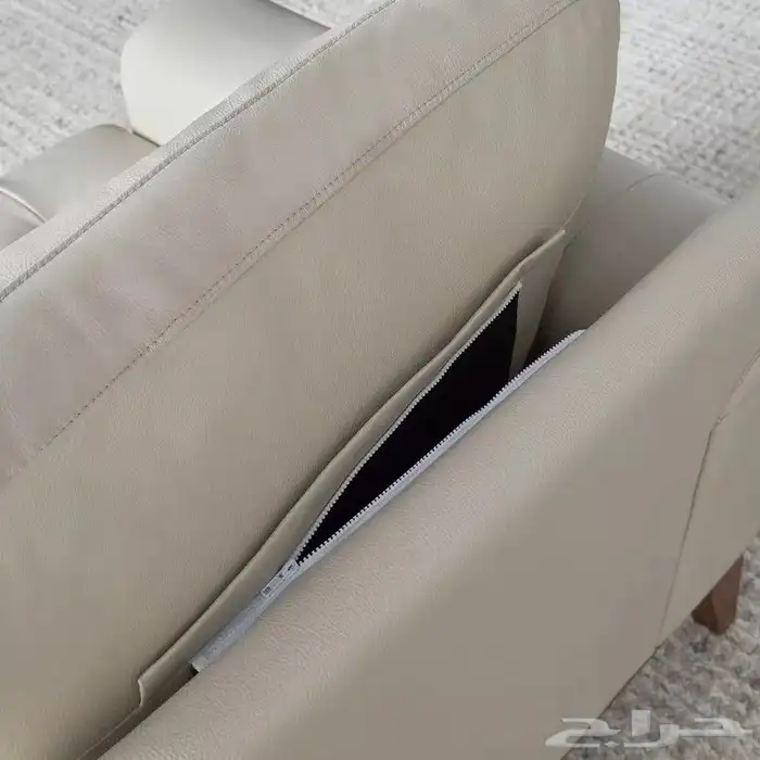 تصفيه اكثر من 75 بالميه كنبه ثلاثيه جلد فااخر جديد هوم سنتر 5