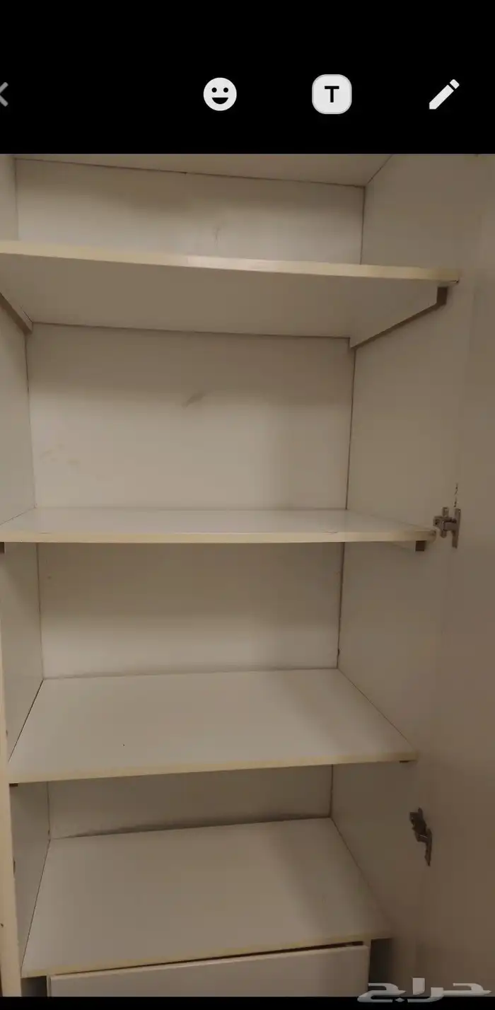 دولاب ست ابواب خشب نظيف 2