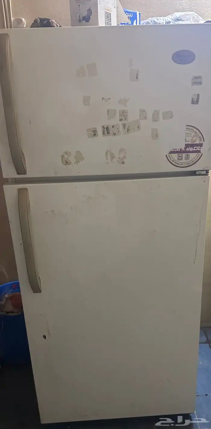 2 ثلاجه وحده صغيره والثانيه كبيره في ساجر 0