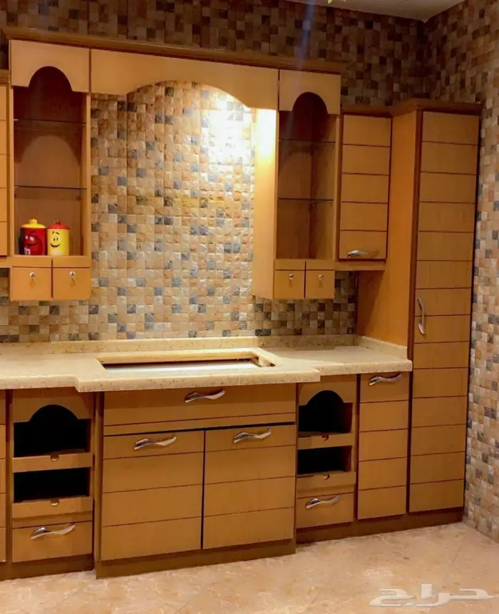 مطبخ خشب سنديان 1