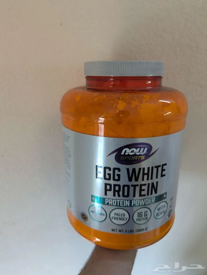 بروتين بياض البيض وزن 2.268 كجم عالي الجوده 3
