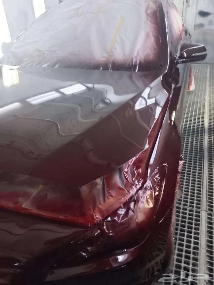 سمكرة بوية رش الفرن بوية الماني 1