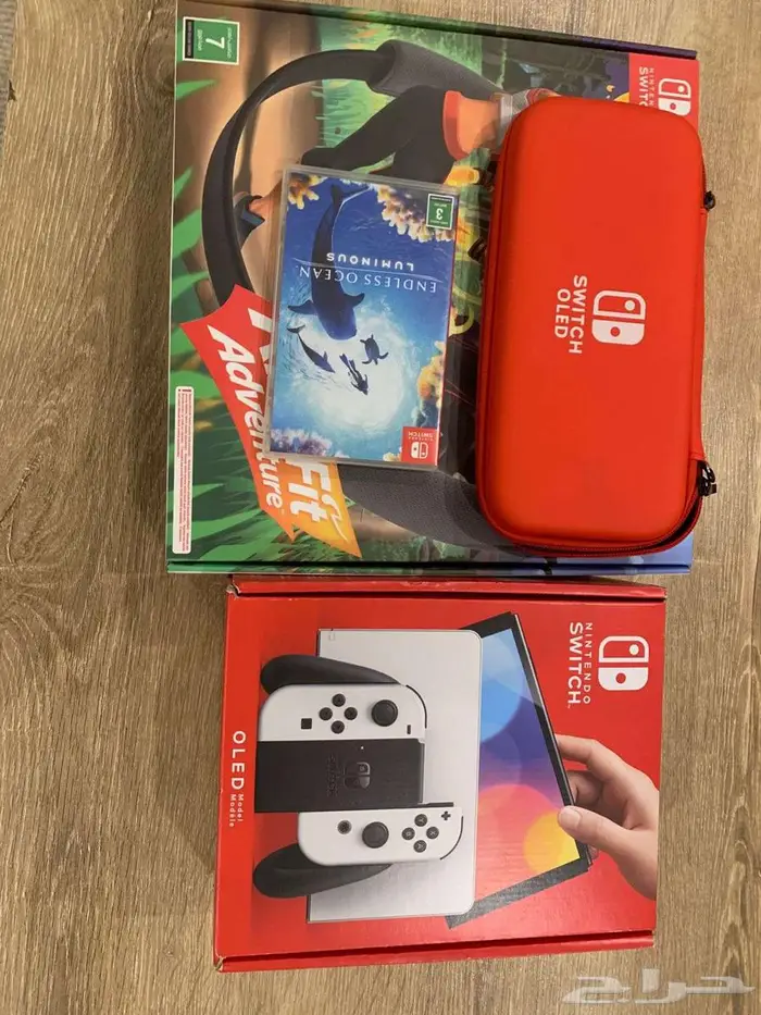 نينتندو سويتش اولد   3 العاب مع ضمان سنة و6 اشهر شامل 0