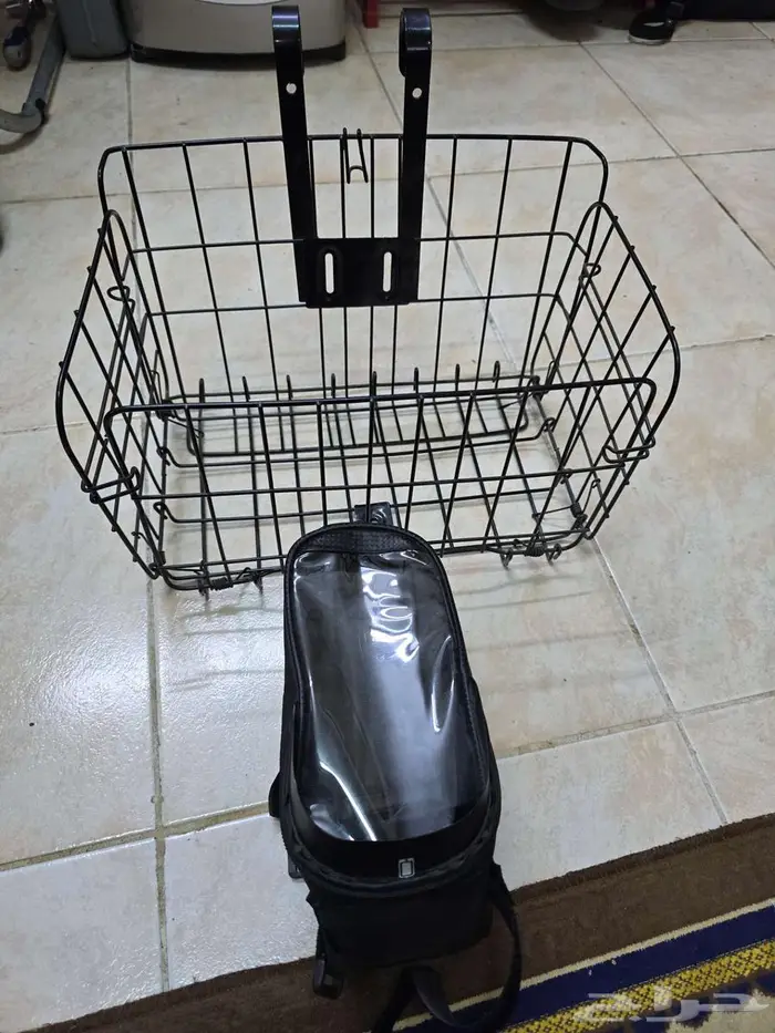 حامل شبك سلع وحامل موبيل للسيكل 3