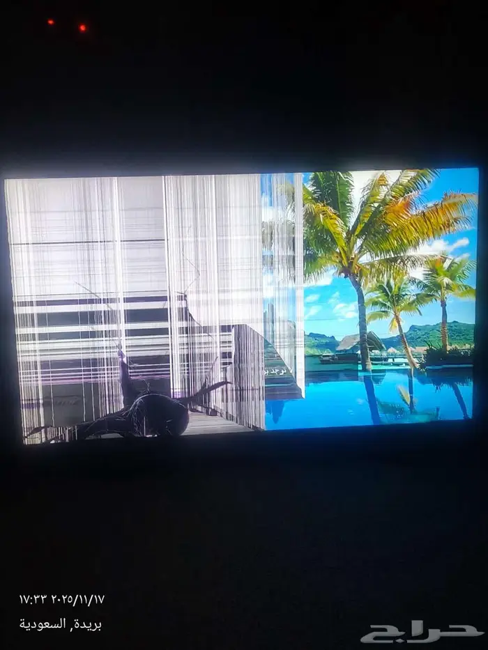 شاشه خربانه lg 50 بوصه بدون ريموت 0