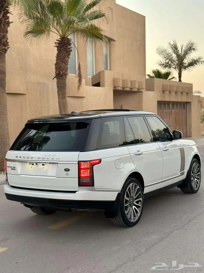 رنج روفر فوج لؤلؤي 2014 فوج سوبرتشارج نظيف جدا بحالة ممتازة 43