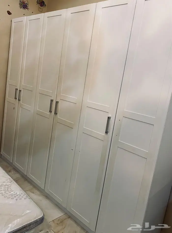 غرفة نوم لون ابيض 0