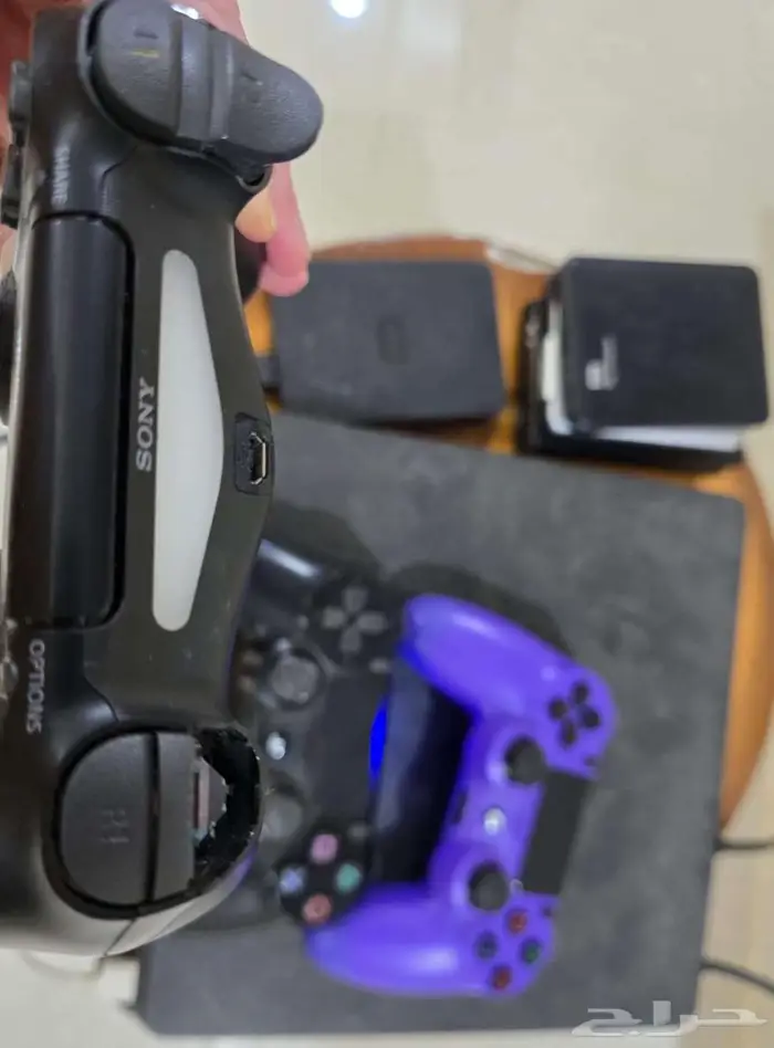 بلايستيشن 4 مع سماعة رايز وهاردات 6