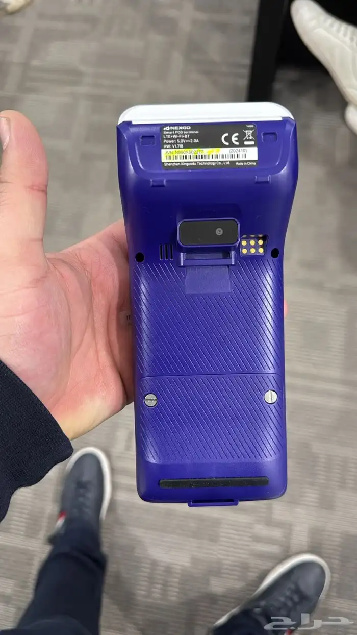 جهاز شبكة نقاط البيع مدي من شركة نامي عرض بدون رسوم شهريه 6