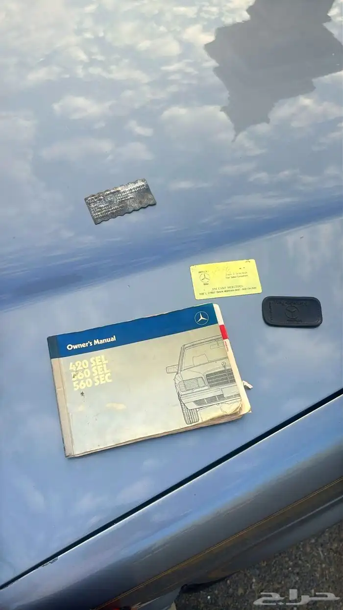 مرسيدس SEL 420 موديل 1987 12