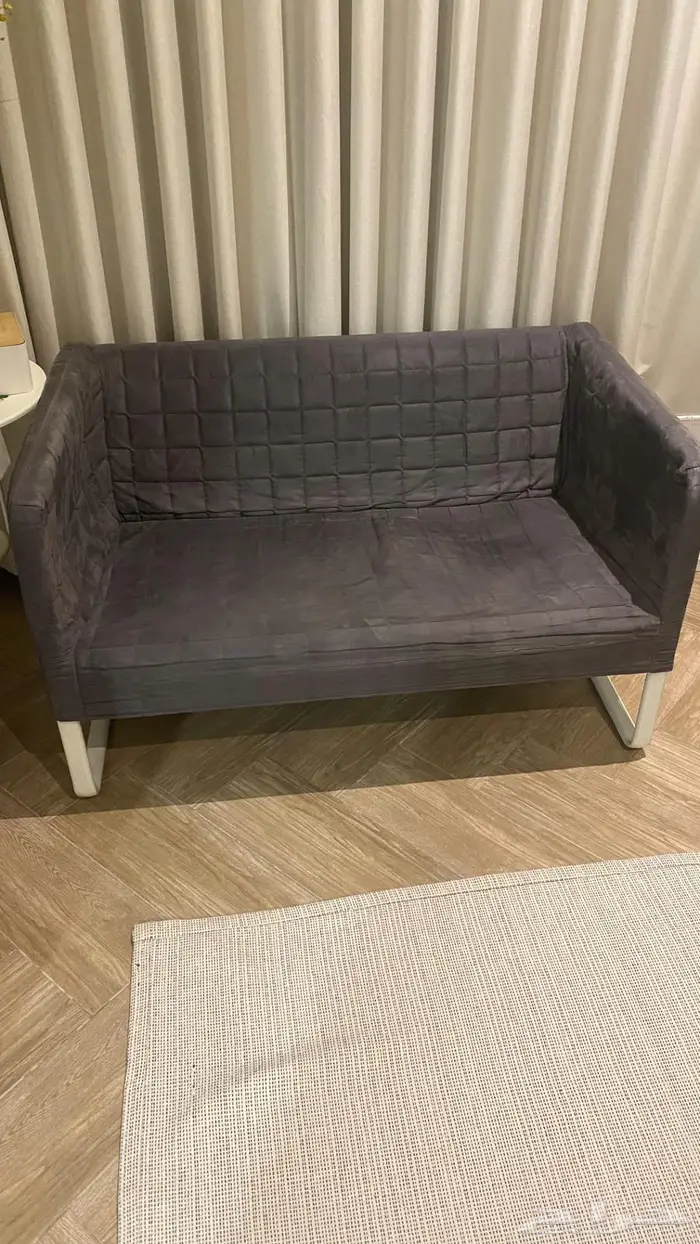 كنب مقعدين كاجول من ايكيا للبيع 0