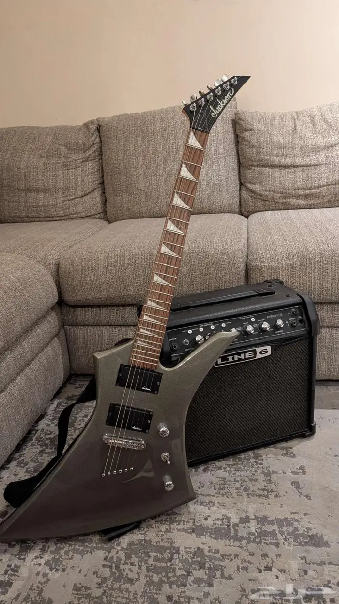 جيتار كهربائي جاكسون واريو مع امبلفاير لاين 6 Jackson Guitar 0