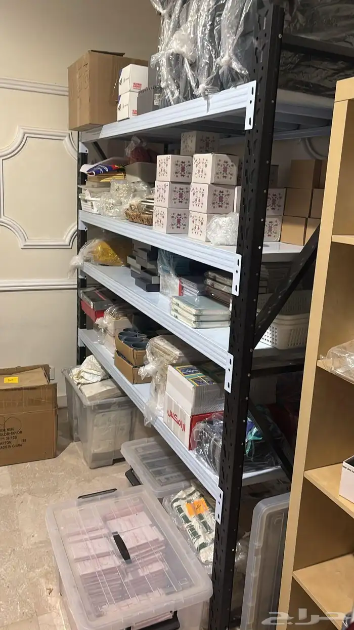 رفوف تخزين مستودعات 1