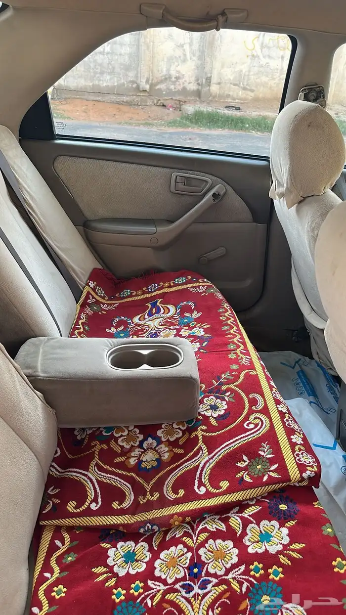 كامري 2002 ابيض نظيف 3