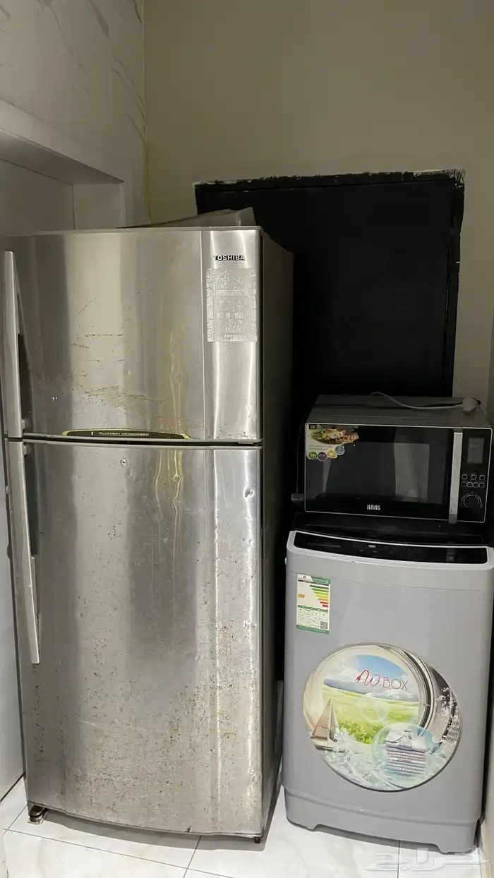 ثلاجة توشيبا   غساله  مكرويف 0