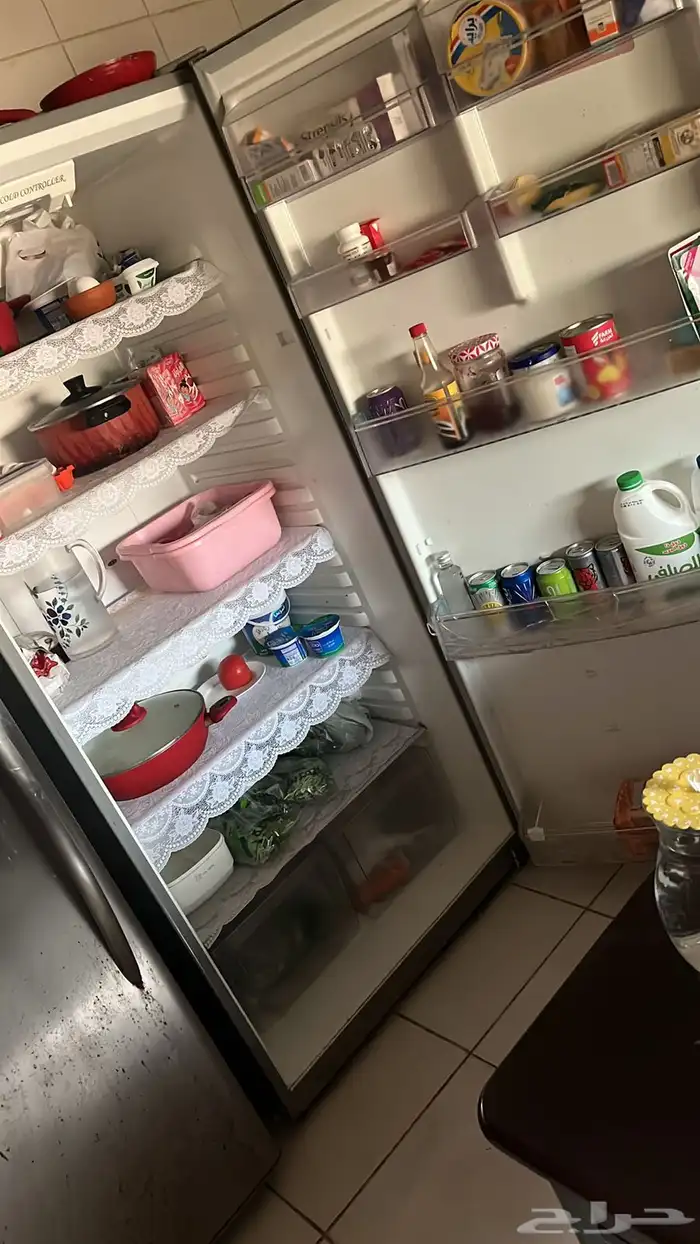 ثلاجه كبيره اثنين باب 1