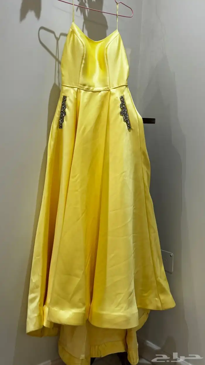 فستان سهرة الون الاصفر 0