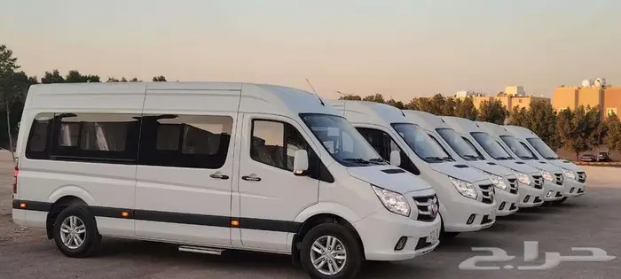 باصات فوتون 18 راكب اصفار للايجار شامل السائق والوقود 2