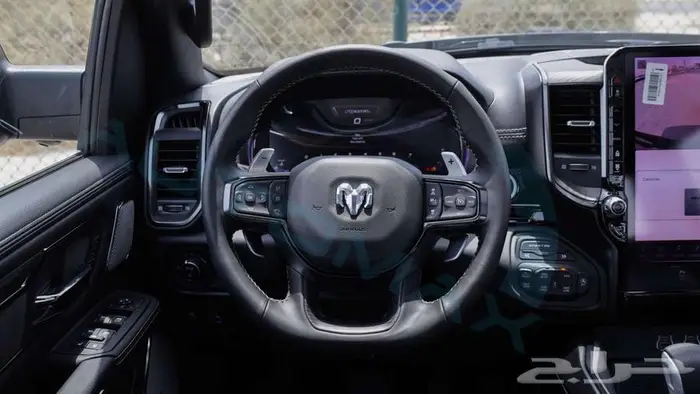 2025 دودج رام 1500 ريبيل اكس خليجي اصفار مع ضمان 10