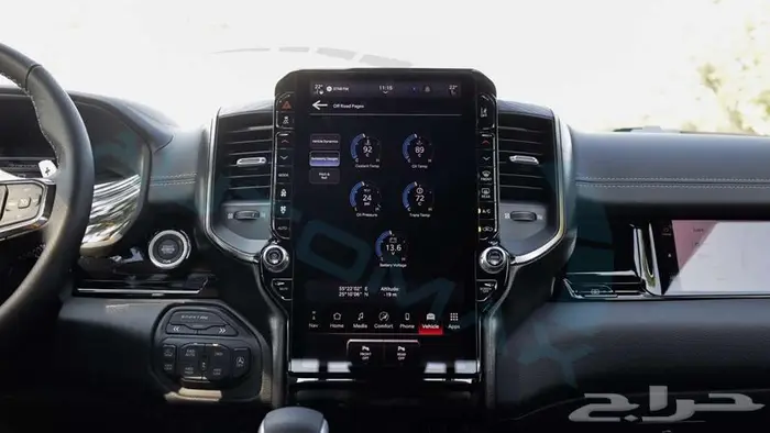 2025 دودج رام 1500 ريبيل اكس خليجي اصفار مع ضمان 17