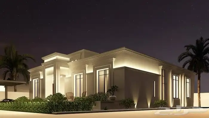 تصميم واجهات فلل ومنازل مودرن وكلاسيك بأسعار مميزة 3