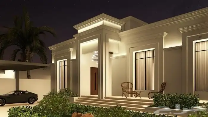 تصميم واجهات فلل ومنازل مودرن وكلاسيك بأسعار مميزة 0