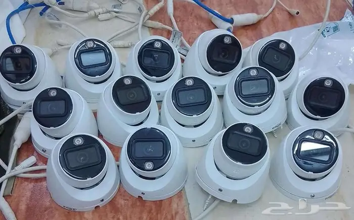 14 كاميرات ip m6 دهوا مع جهاز16 بورت هارد16تيىرا 0