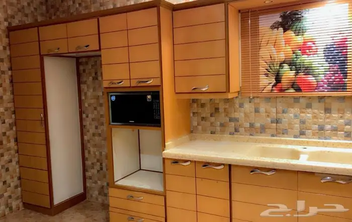 مطبخ خشب سنديان 2