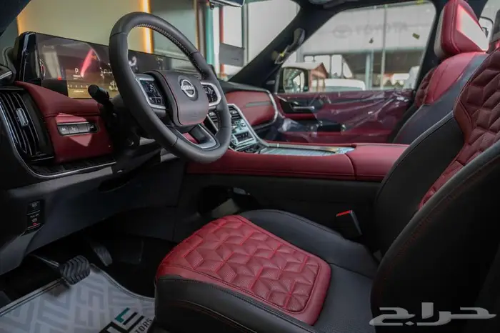 نيسان باترول بلاتينيوم موديل 2026 تنفس طبيعي سقف اسود 9