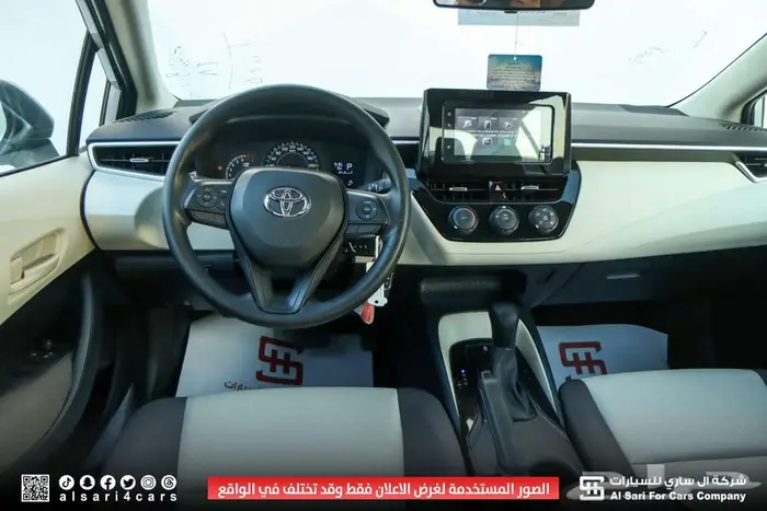 تويوتا كورلا XLI جنوط محرك 2.0 2025 اقساط بنوك وشركات 20