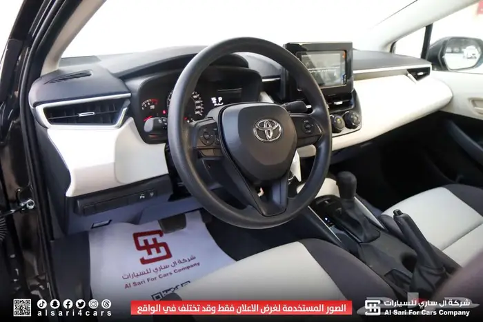 تويوتا كورلا XLI جنوط محرك 2.0 2025 اقساط بنوك وشركات 19