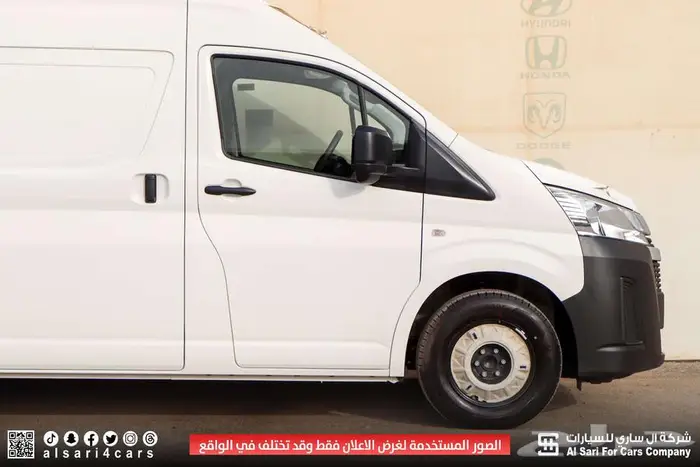 تويوتا فان بضاعة ديزل أوتوماتيك باب مفصلي اقساط بنوك وشركات 12
