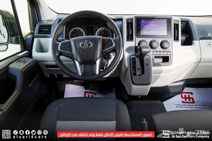 تويوتا فان بضاعة ديزل أوتوماتيك باب مفصلي اقساط بنوك وشركات 13