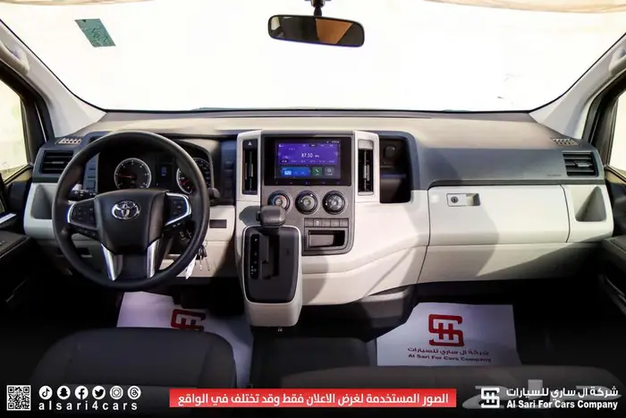 تويوتا فان بضاعة ديزل أوتوماتيك باب مفصلي اقساط بنوك وشركات 7