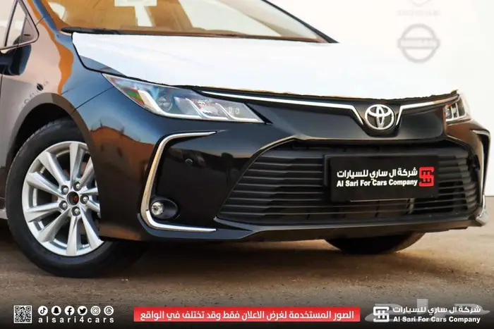 تويوتا كورلا XLI جنوط محرك 2.0 2025 اقساط بنوك وشركات 5