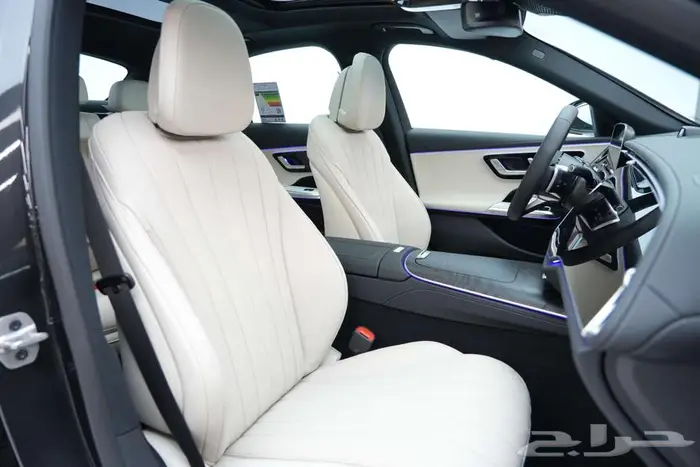 مرسيدس E 200 موديل 2026 أصفار خليجي رمادي غامق بيج 8