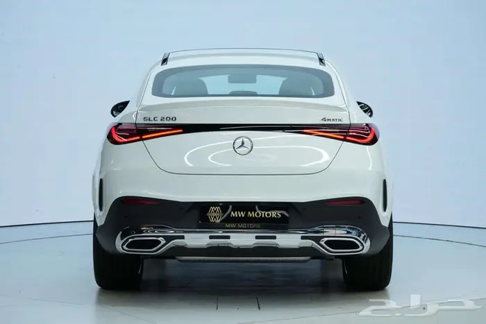 مرسيدس GLC 200 Coupe موديل 2026 أصفار خليجي أبيض جملي 4