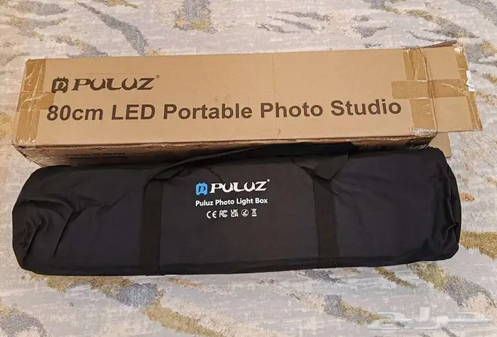 خيمة تصوير حجم 80 سم جديدة للبيع 0